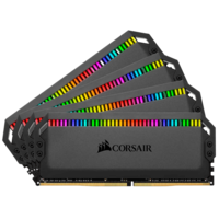 Corsair 32 GB DDR4 3200 MHz RAM Dominator Platinum RGB Black (4x8 GB)