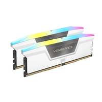 Corsair 32 GB DDR5 5200 MHz RAM Vengeance RGB White (2x16GB)