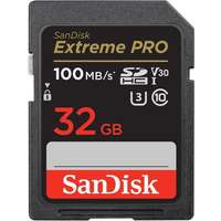 SanDisk 32 GB SDHC Card Extreme Pro (100 MB/s, Class 10, UHS-I U3)