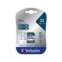 Verbatim 32 GB SDHC Card Pro (Class 10, UHS-I U3)