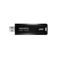 ADATA 500 GB SC610 külső SSD (USB-A, fekete/piros)