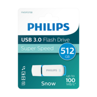 Philips 512 GB Pendrive USB 3.0 Snow Edition