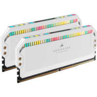 Corsair 64 GB DDR5 5600 MHz RAM Dominator Platinum RGB White (2x32 GB)