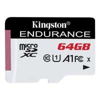 Kingston 64 GB MicroSDXC Card High Endurance (Class 10, UHS-1 U1, A1)
