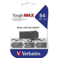 Verbatim 64 GB Pendrive USB 2.0 ToughMax (fekete)