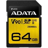 ADATA 64 GB SDXC Card Premier ONE (Class 10, UHS-II)