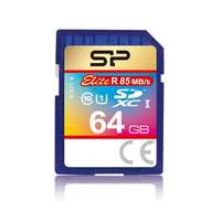 Silicon Power 64 GB SDXC Card Elite (50 MB/s, Class 10, UHS-I)