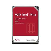 Western Digital 6 TB Red Plus HDD (3,5", SATA3, 5400 rpm, 256 MB cache)