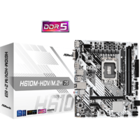 Asrock H610M-HDV/M.2+ D5 (mATX, LGA 1700)