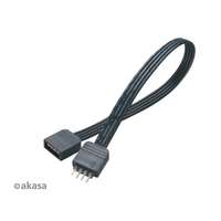 Akasa RGB LED világítás hosszabbító kábel (4 pin, 20 cm)