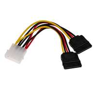 Akyga tápátalakító (Molex / 2x SATA)