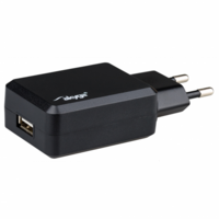 Akyga hálózati töltő (USB-A aljzat, 5V/2.1A, fekete)