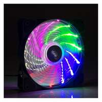 Akyga hűtő ventilátor (120mm, LED)