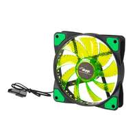 Akyga hűtő ventilátor (120mm, Zöld)