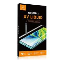 AMORUS UV LIQUID Samsung Galaxy S21 Plus (SM-G996) 5G képernyővédő üveg (3D full cover, íves, karcálló, 0.3mm, 9H + UV l
