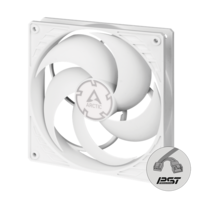 Arctic P14 PWM PST hűtő ventilátor (140 mm, fehér)