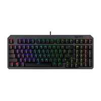 Asus TUF Gaming K3 Gen II Red RGB mechanikus gamer billentyűzet (HU, Red switch, USB)