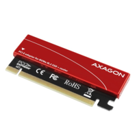 Axagon PCIe x4 (16x foglalat)- M.2 NVMe kártya (2230, 2242, 2260, 2280)