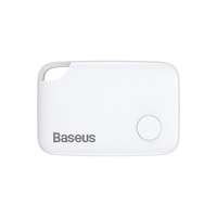 BASEUS t2 bluetooth nyomkövető 1db (kulcstartóra, táskára, autóba, valós idejű nyomkövetés, 6 hónap akkuidő) fehér