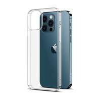 BLAUTEL Apple iPhone 15 Pro Max 4-ok szilikon telefonvédő (ultravékony) átlátszó