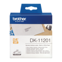 Brother DK etikett, 29mm x 90mm, (400 db/doboz)