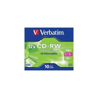 Verbatim CD ROM CD-RW80 12x normál tok