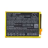 Cameron Sino Motorola Moto G24 (XT2423) li-polymer akku (3.91v / 4850mah, motorola qa50 kompatibilis) fekete