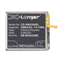 CAMERON SINO Samsung Galaxy S24 (SM-S921) li-polymer akku (3,88v / 3800mah, samsung eb-bs922abe kompatibilis) fekete