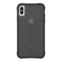 CASE-MATE TOUGH műanyag telefonvédő ( Apple iPhone XS Max 6.5 szilikon belső, közepesen ütésálló) fekete