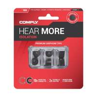 Comply Hear More Isolation T-100 memóriahab fülilleszték M (fekete)