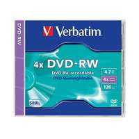 Verbatim DVD-RW 4,7 GB 4x normál tok