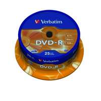 Verbatim DVD-R 4,7 GB 16x Cakebox x25