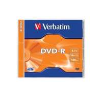 Verbatim DVD-R 4,7 GB 16x normál tokban