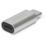 Delight 55448B USB-C (M) - Lightning (F) adapter (fehér)