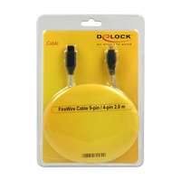 Delock IEEE1394 FireWire kábel (4/9, 2 m)