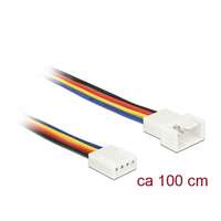 Delock PWM hűtőventillátor 4 pin hosszabbító kábel (1 m)