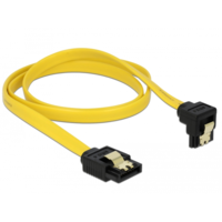 Delock SATA 3Gbps kábel (90°, 70 cm)