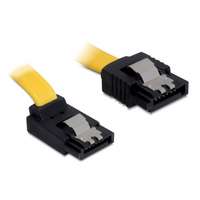 Delock SATA adatkábel (6 Gb/s, 30 cm, 90° felfelé, sárga)