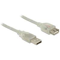 Delock USB 2.0 hosszabbító kábel (A-A, 0,3 m)