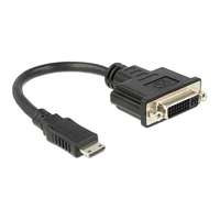 Delock adapter HDMI mini C (M) - DVI 24+5 (F) (20 cm)
