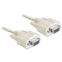 Delock soros link (null modem) kábel (9 pin F/F, 1,8 m)