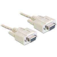 Delock soros link (null modem) kábel (9 pin F/F, 3 m)