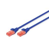 Digitus UTP CAT6 premium patch kábel 1 m (kék)