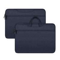 Dux Ducis lbtc kézitáska álló laptop/notebook/tablet (univerzális, textil, kézpánt, 13-13.9" méret) sötétkék