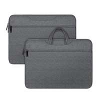 Dux ducis lbtc kézitáska álló laptop/notebook/tablet (univerzális, textil, kézpánt, 14-15.4" méret) sötétszürke