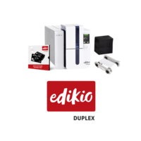 Evolis Edikio Price Tag Duplex (USB & Ethernet, Ediko Pro SW, 200 fekete kártya, 1 fehér szalag - 1000 oldal)