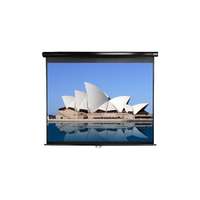 EliteScreen fali vászon Manual 99"(1:1) M99UWS1 (177,8x177,8cm, MaxWhite,1.1, Fekete váz)