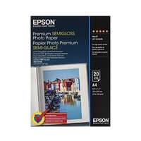 Epson Semigloss Photo Paper fotópapír A4 (251g, 20 lap)