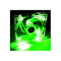 Akyga AW-12A-BG ventilátor (120 mm, molex/3 pin, zöld led)