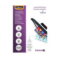 Fellowes meleglamináló fólia (25 db, A5, fényes, 80 mikron)